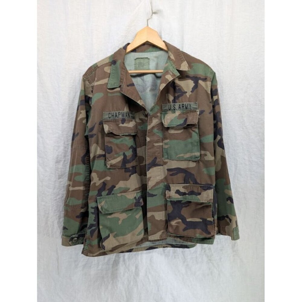 Vintage U.S. Army field jacket size medium regular stock no. 8415-01-084-1647